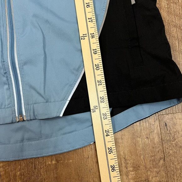 Ariat Windbreaker Jacket Women's S Full Zip Blue Equestrian Softshell Rain - Picture 6 of 10